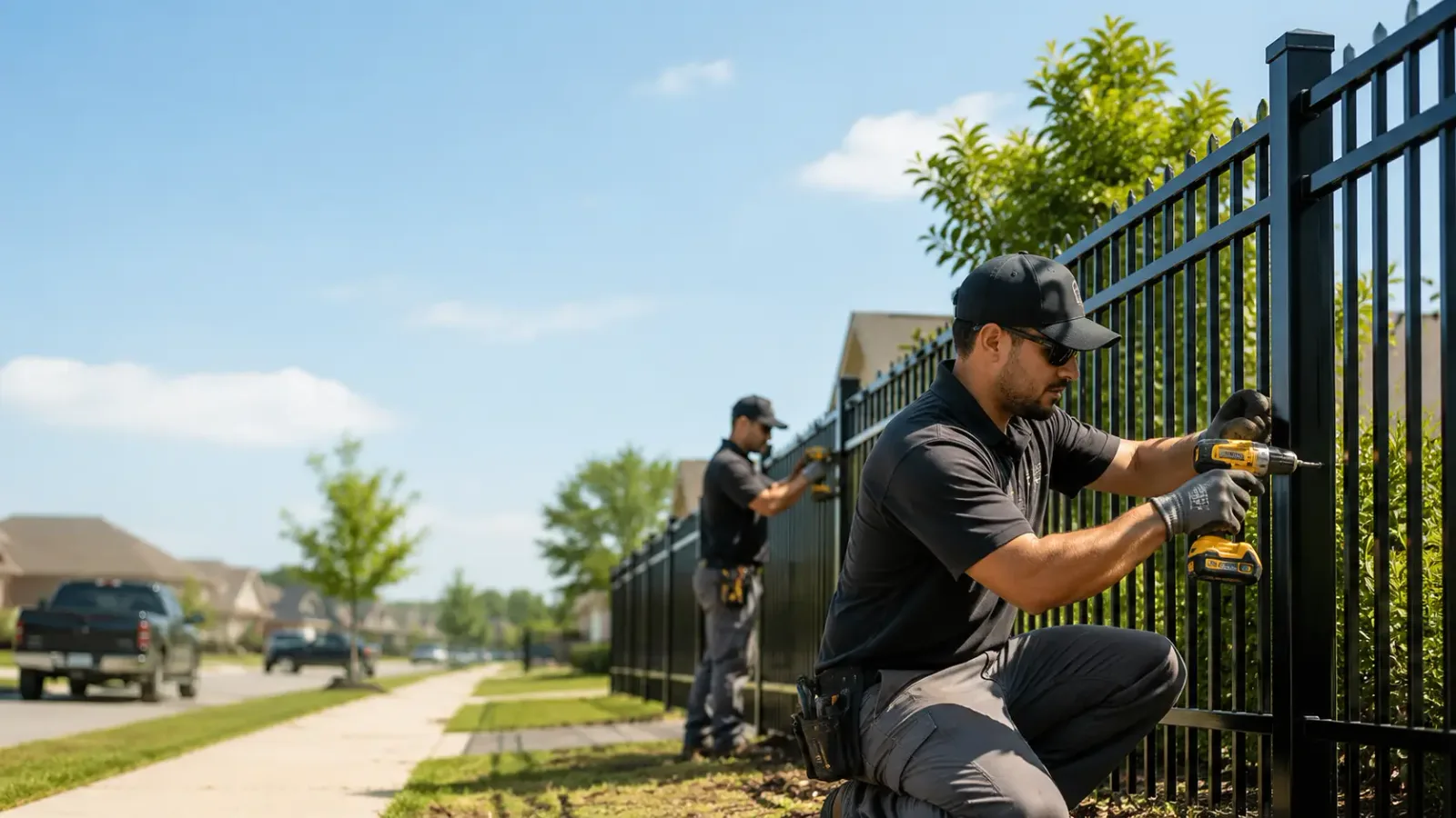Metal Fence Installation in Birmingham, NJ